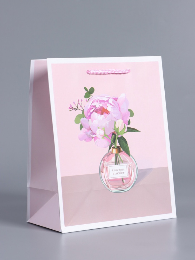 Пакет подарочный «Счастья и любви»