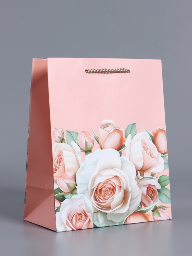 Пакет подарочный «Улыбайся»