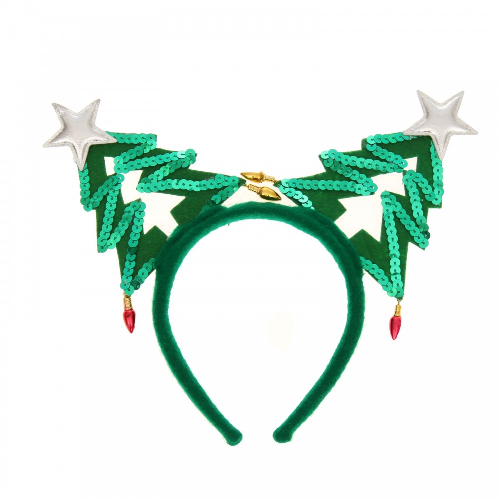 Ободок карнавальный «Новогодняя елочка» | Страна Карнавалия