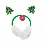 Ободок - наушник «С Новым Годом», елочка