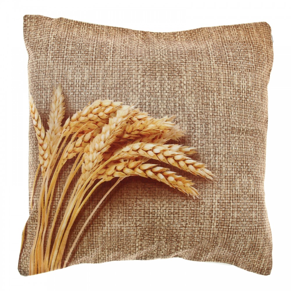 Наволочка декоративная «Пшеница» (40x40 см, полиэстер) | Collorista