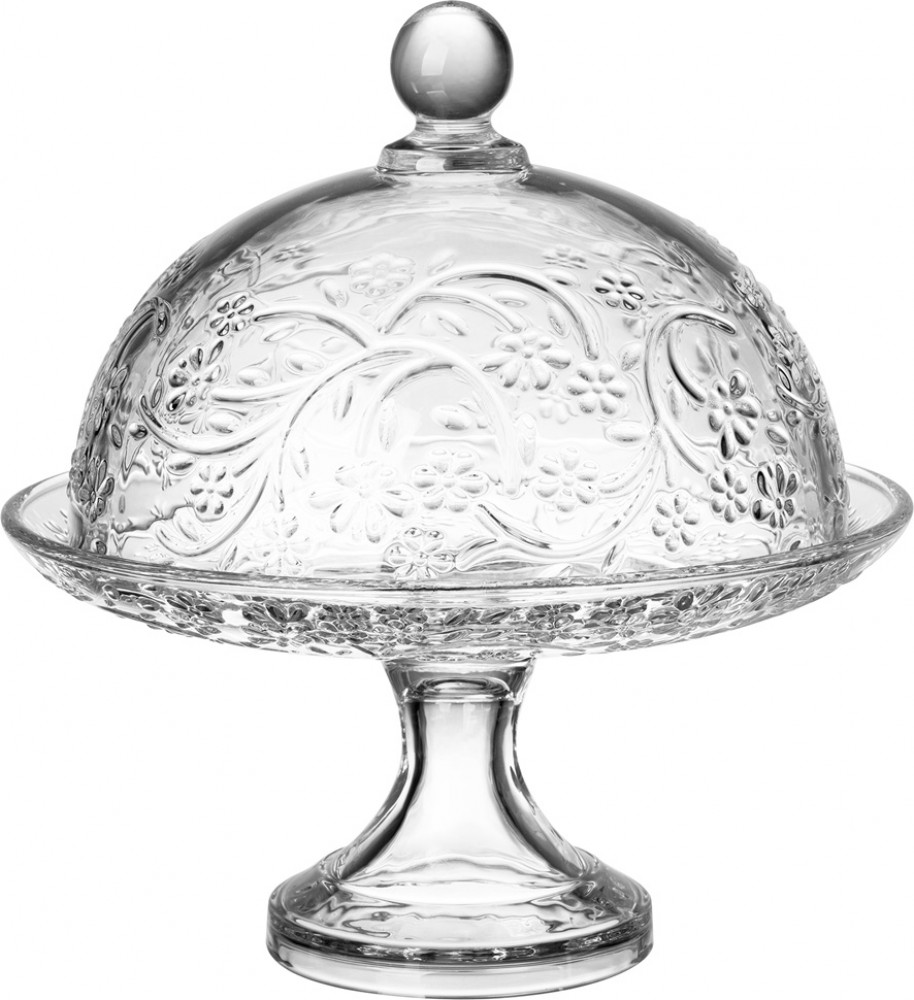 Блюдо сервировочное на ножке с крышкой «Blossom» | Blossom | Lefard