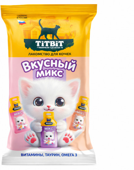 Лакомство для кошек «Вкусный микс»