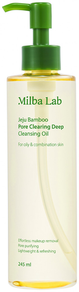 Масло для лица гидрофильное «Jeju Bamboo Pore Clearing Deep Cleansing Oil» | Milba Lab