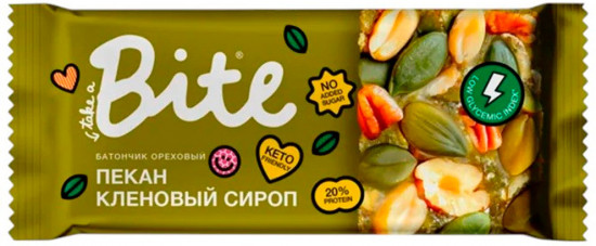 Батончик ореховый «Козинаки Пекан-кленовый сироп»