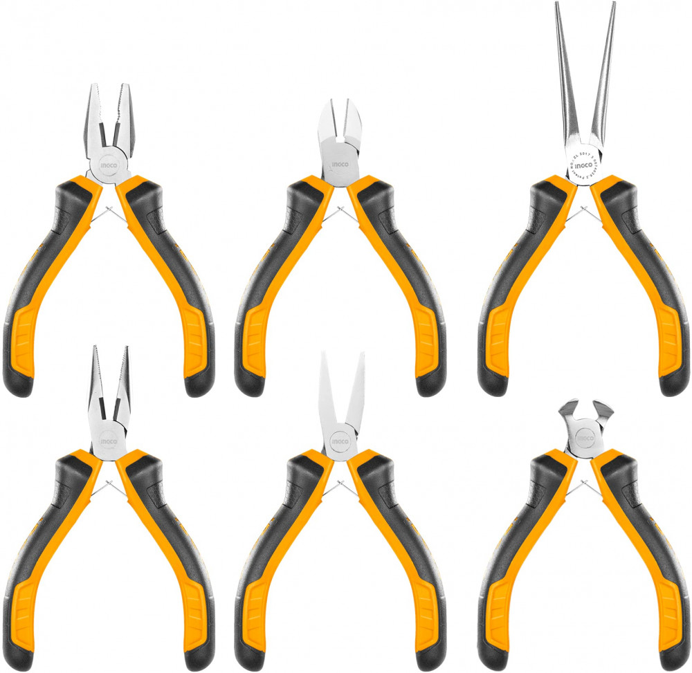 Набор шарнирно-губцевого инструмента мини | INGCO