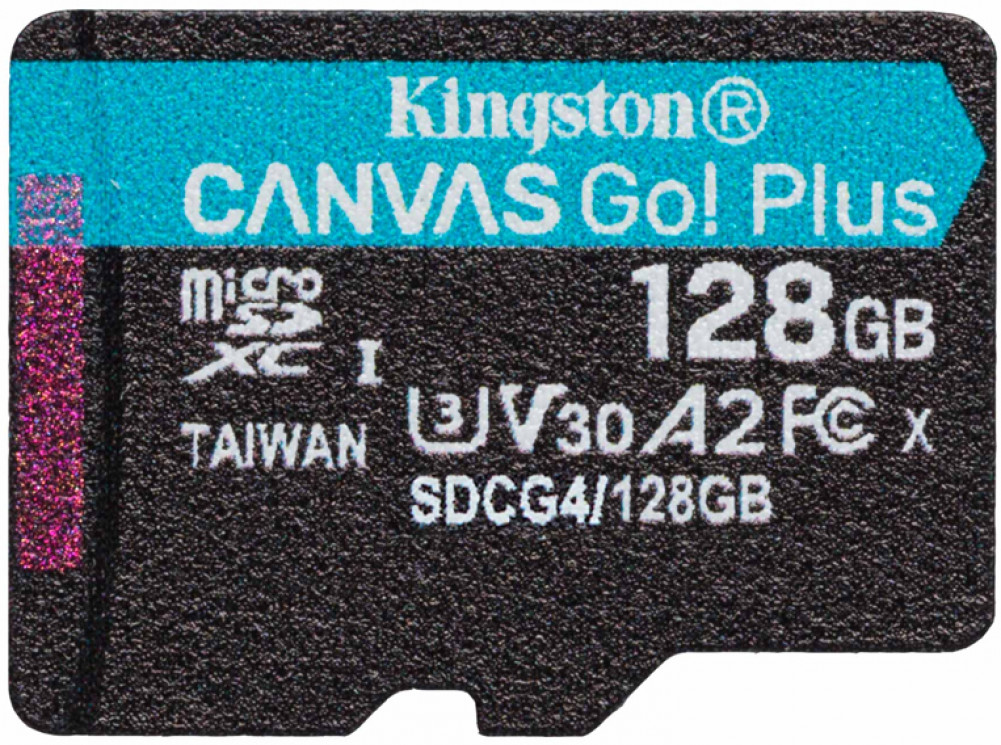 Карта памяти Canvas Go Plus A2 U3 V30 | Kingston Technology