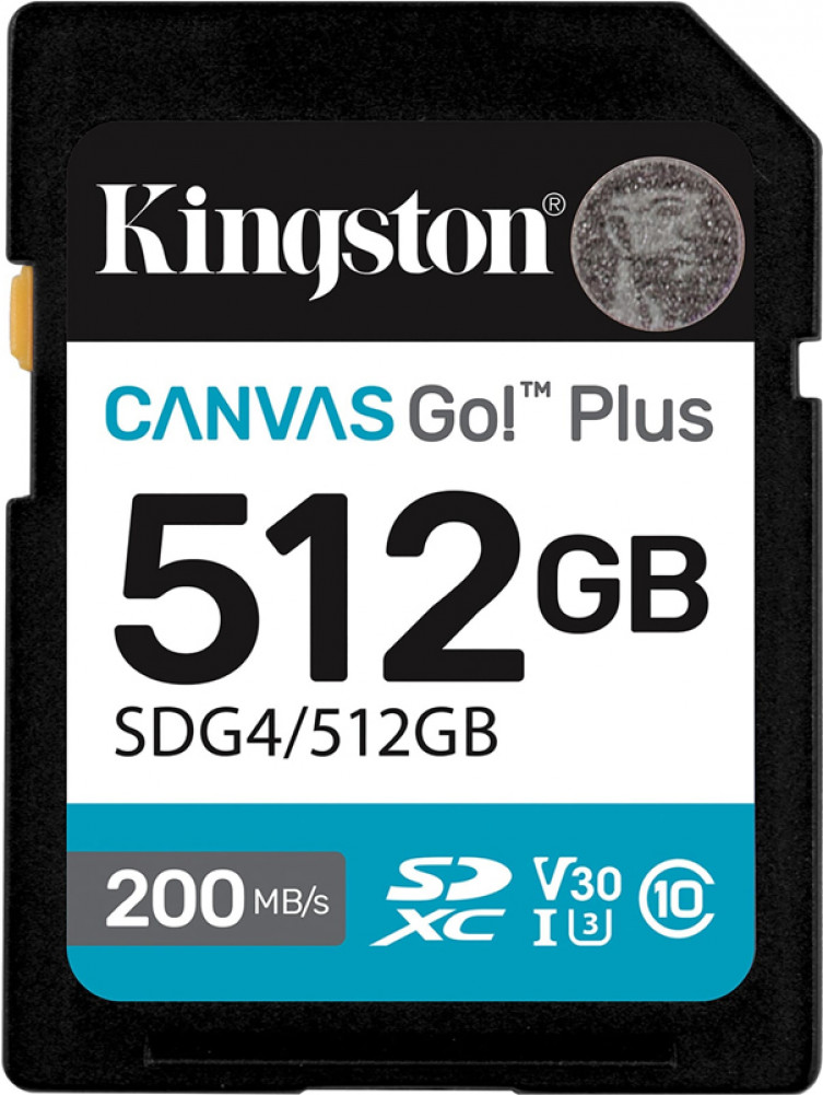 Карта памяти Canvas Go Plus C10 UHS-I U3 | Kingston Technology