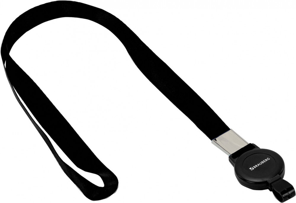 Держатель-рулетка для бейджей | Brauberg