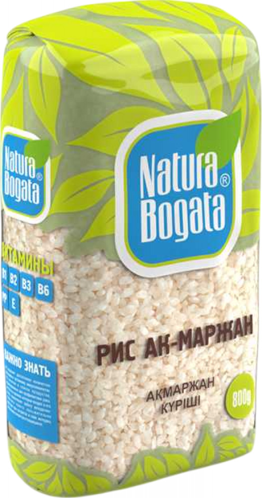 Рис Ак-маржан круглозерный | Natura Bogata