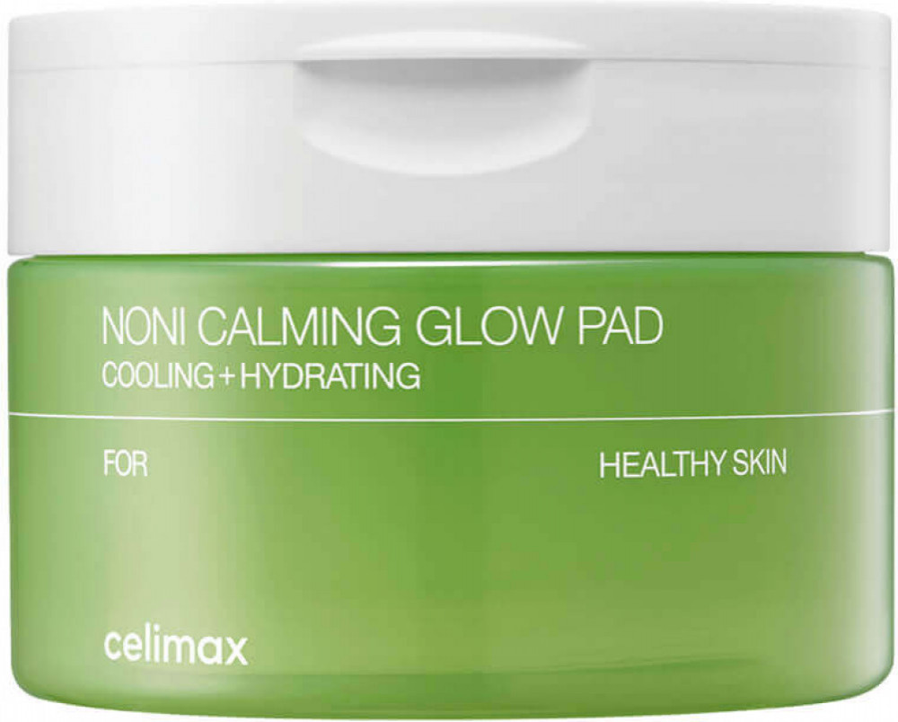 Успокаивающие тонер-пэды с экстрактом нони «The Real Noni Calming Glow Pad» | Celimax
