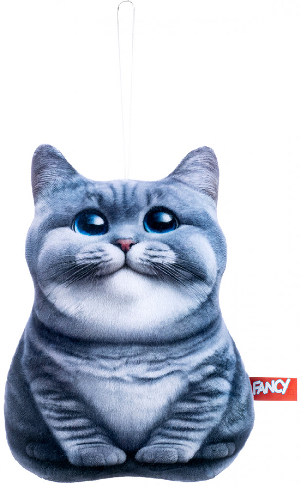 Игрушка мягкая «Серый кот» | Fancy