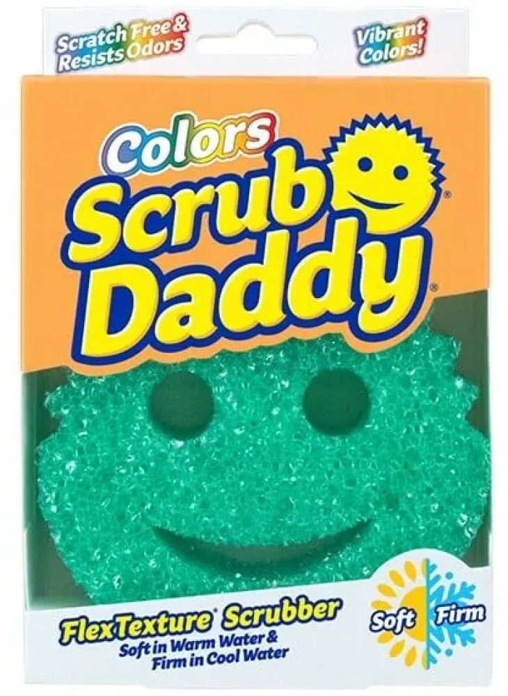 Универсальная чистящая губка «Colors Green» | Scrub Daddy