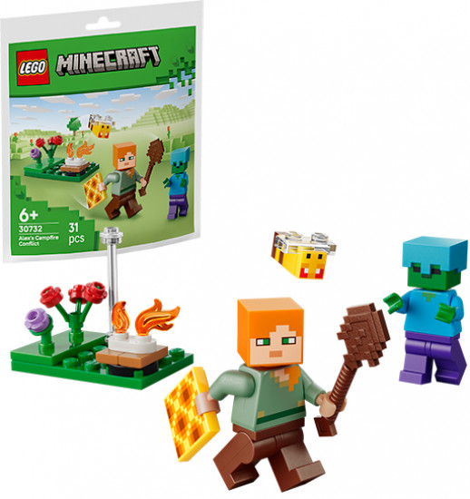 Конструктор LEGO<sup class="reg">®</sup> 30732 Конфликт Алекса у костра