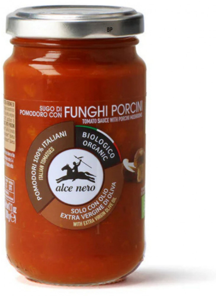 Органический итальянский томатный соус с белыми грибами | Alce Nero