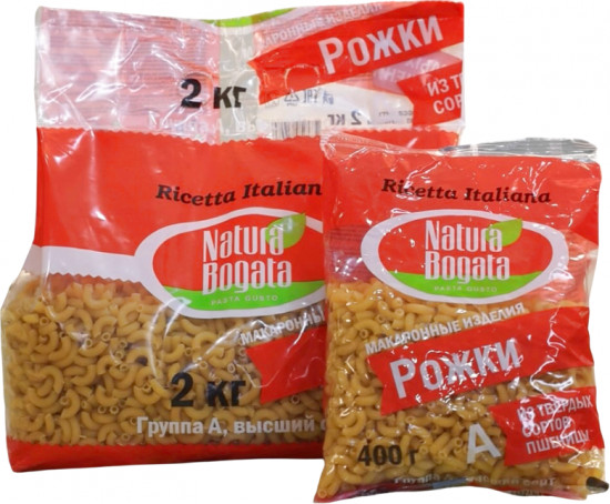 Макароны «Рожки»