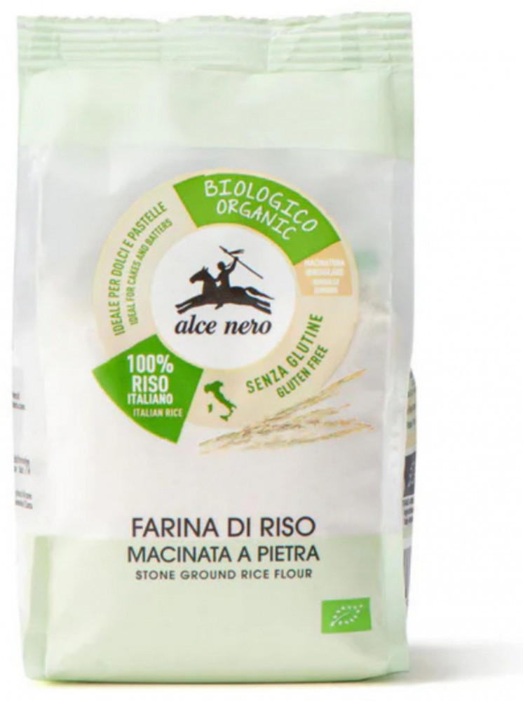 Органическая итальянская рисовая мука | Alce Nero