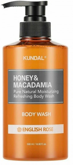 Гель для душа «Honey & Macadamia English Rose»