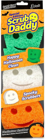 Набор губок для мытья посуды «Scrub Daddy Halloween»