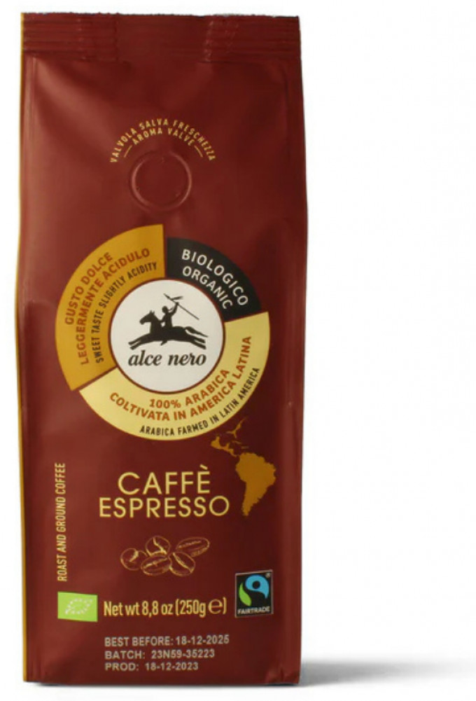Органический итальянский кофе для эспрессо | Alce Nero