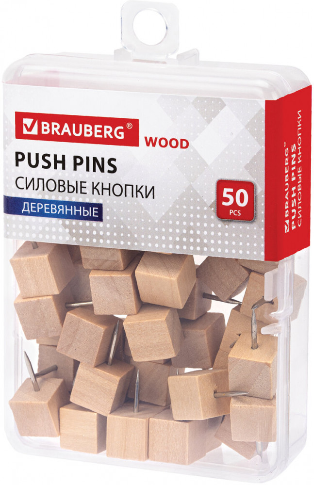 Силовые кнопки-гвоздики | Brauberg