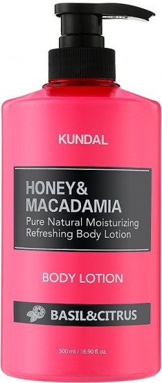 Лосьон для тела «Honey & Macadamia, Basil & Citrus»