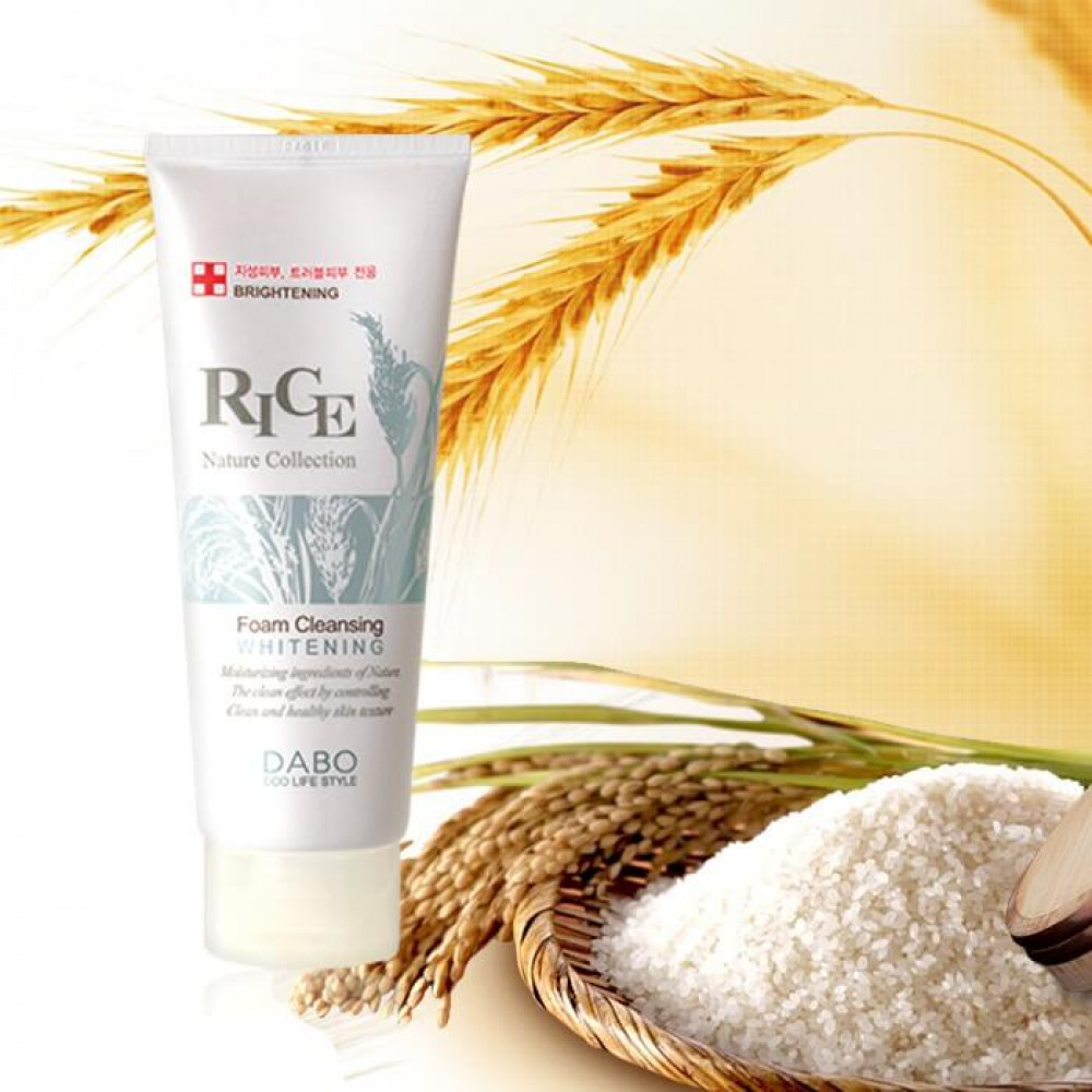 Осветляющая пенка для умывания с экстрактом риса «Rice Foam Cleansing» | DABO