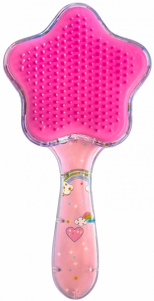 Расческа детская в форме звездочки «Единорог» | Kosmoshtuchki