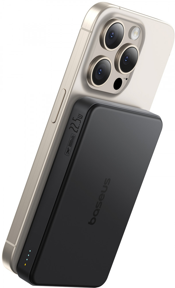 Внешний аккумулятор Airpow Ⅱ Qi2+C+U 22.5W | Baseus