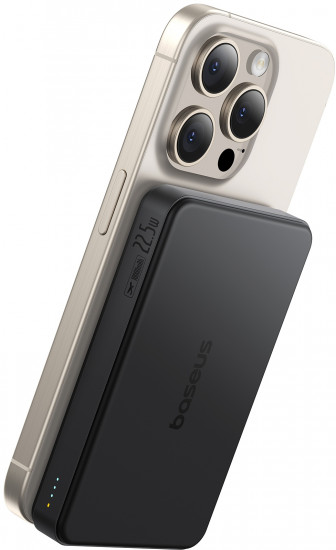 Внешний аккумулятор Baseus Airpow Ⅱ Qi2+C+U 22.5W