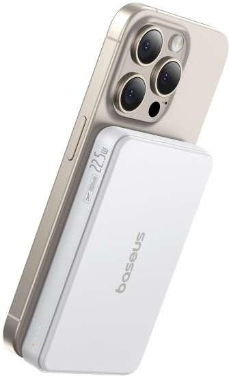 Внешний аккумулятор Baseus Airpow Ⅱ Qi2+C+U 22.5W