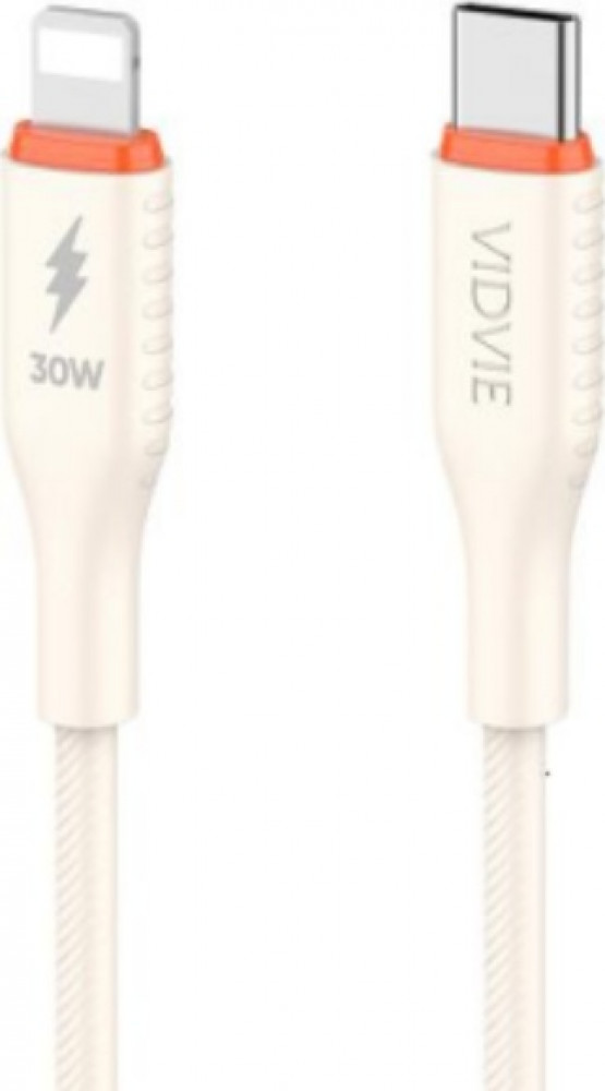 Кабель USB TypeC (M), Lightning (M) | Vidvie