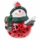 Сувенир «Снеговик сказочник», световой