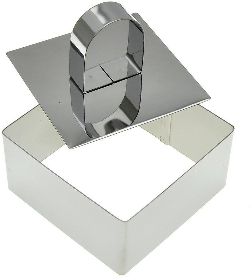 Форма кулинарная с крышкой-прессом «Квадрат» | Мультидом Трейдинг