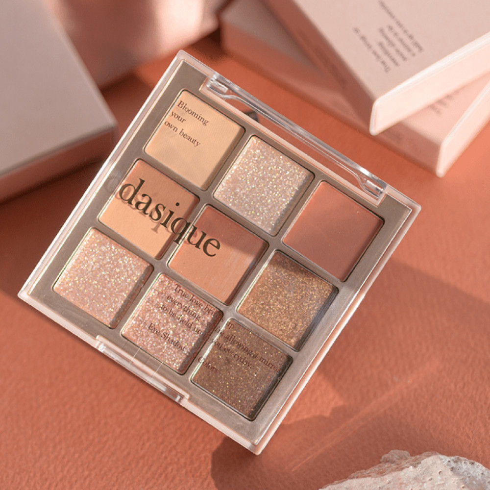 Тени для век «Dasique Shadow Palette», оттенок 01 Sugar Brownie | Dasique