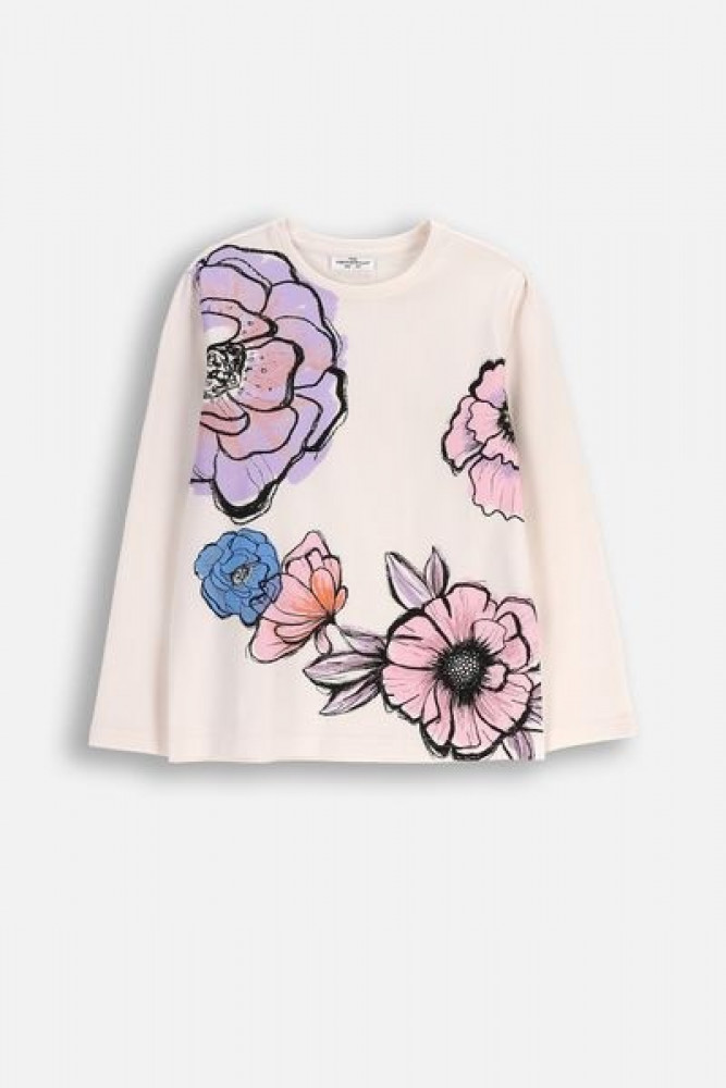 Лонгслив для девочек | Coccodrillo