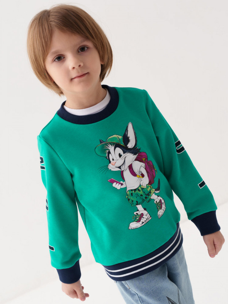 Свитшот для мальчиков | Adventure | PlayToday