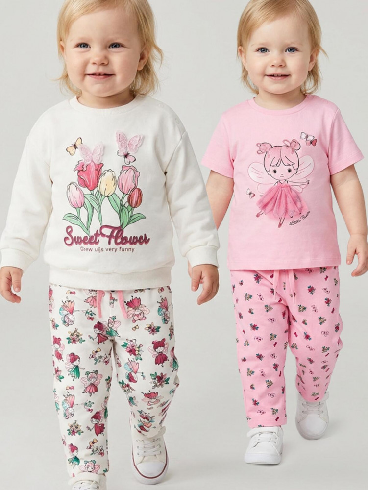 Комплект брюк для девочек | Faerie | PlayToday