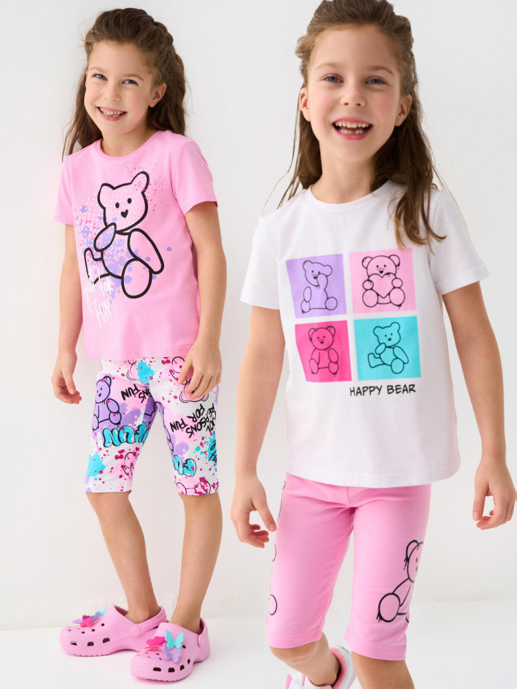 Комплект легинсов для девочек | Emotion 2.0 | PlayToday