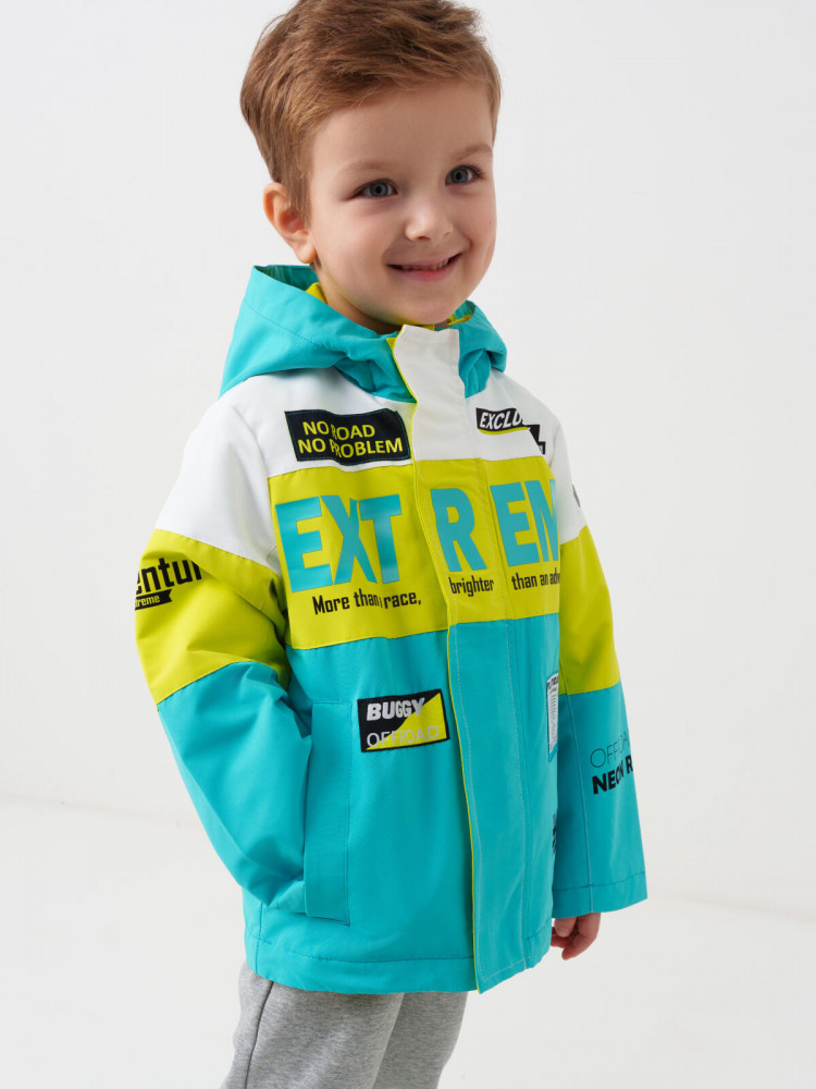 Ветровка для мальчиков | Neon Racer | PlayToday