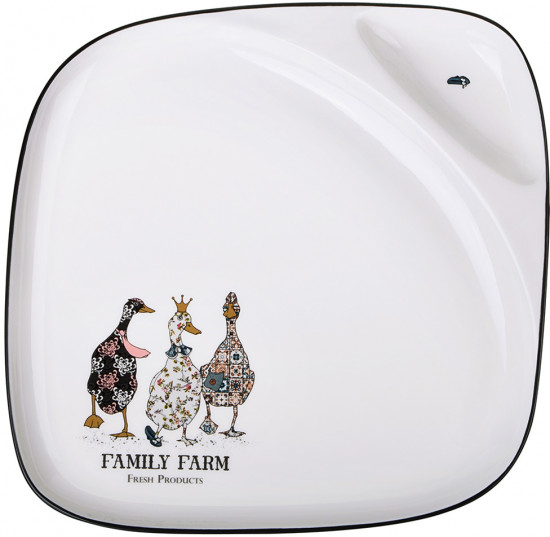 Тарелка обеденная «Family Farm»