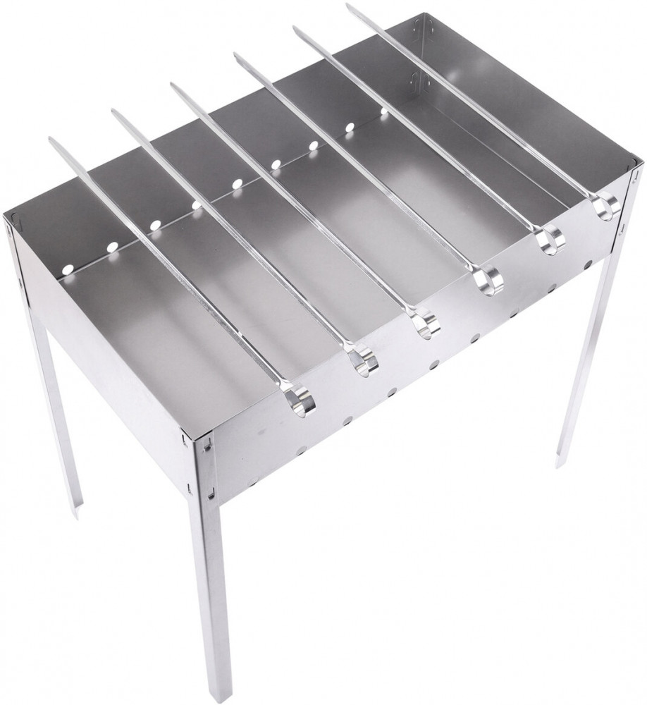 Мангал сборный с шампурами | Гриль и пикник