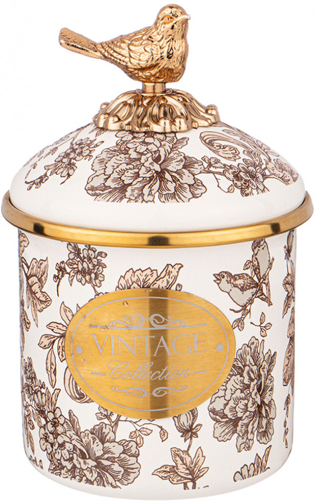 Банка для сыпучих продуктов «Винтаж. Птичка» | Винтаж. Птичка | Lefard