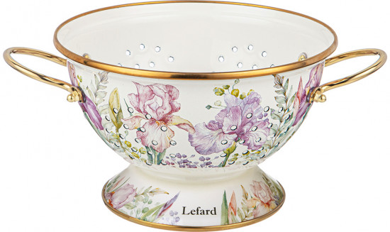 Дуршлаг эмалированный «Irises»