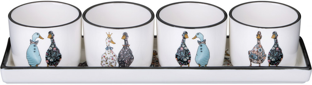 Набор соусников на подставке «Family Farm» | Family farm | Lefard