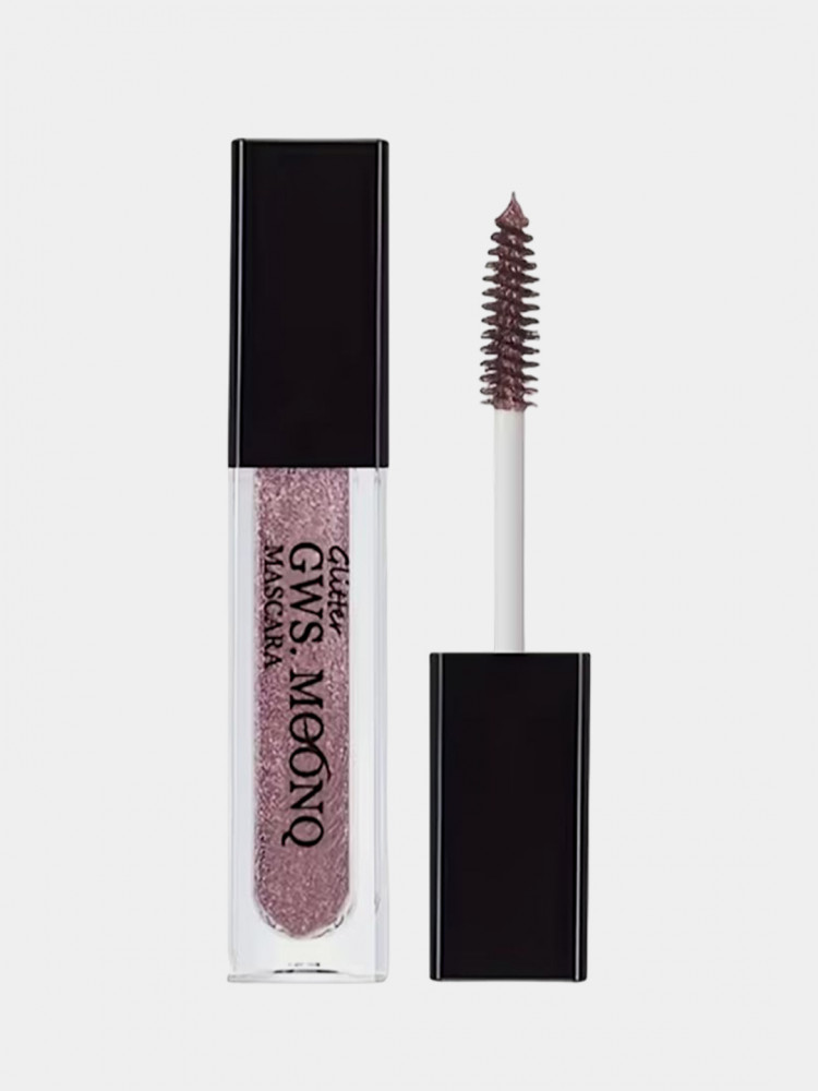 Тушь для ресниц с глиттером с эффектом ломанного бриллианта, оттенок Розовый