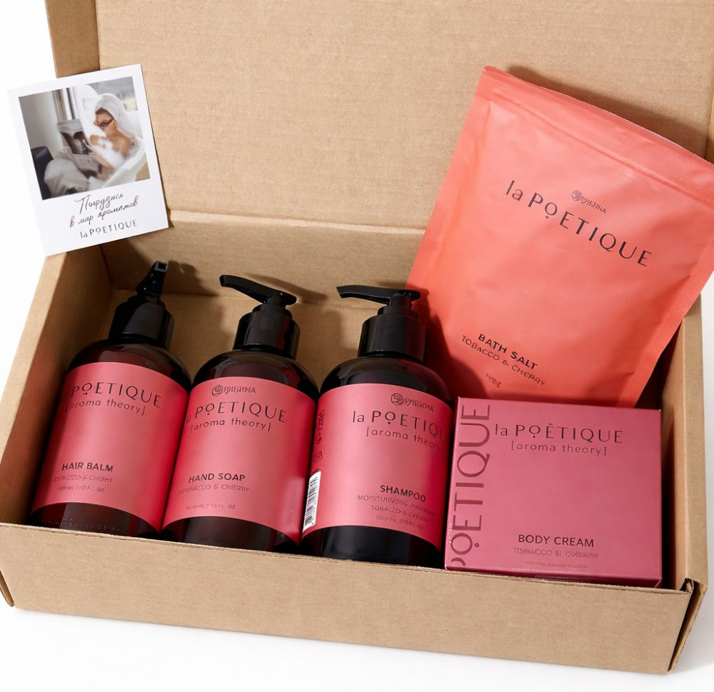 Набор подарочный «Tobacco & Cherry» | laPOETIQUE