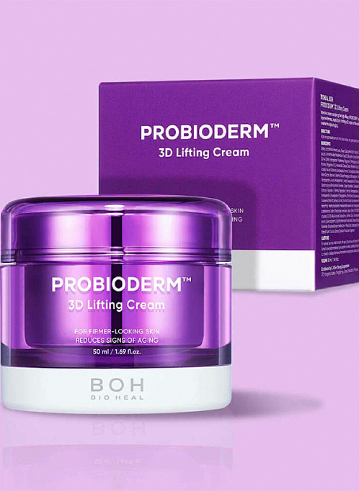Лифтинг-крем для лица с пробиотиками и пептидами | Probioderm | Bioheal Boh