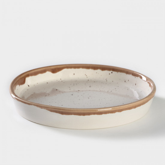 Блюдо с бортиком