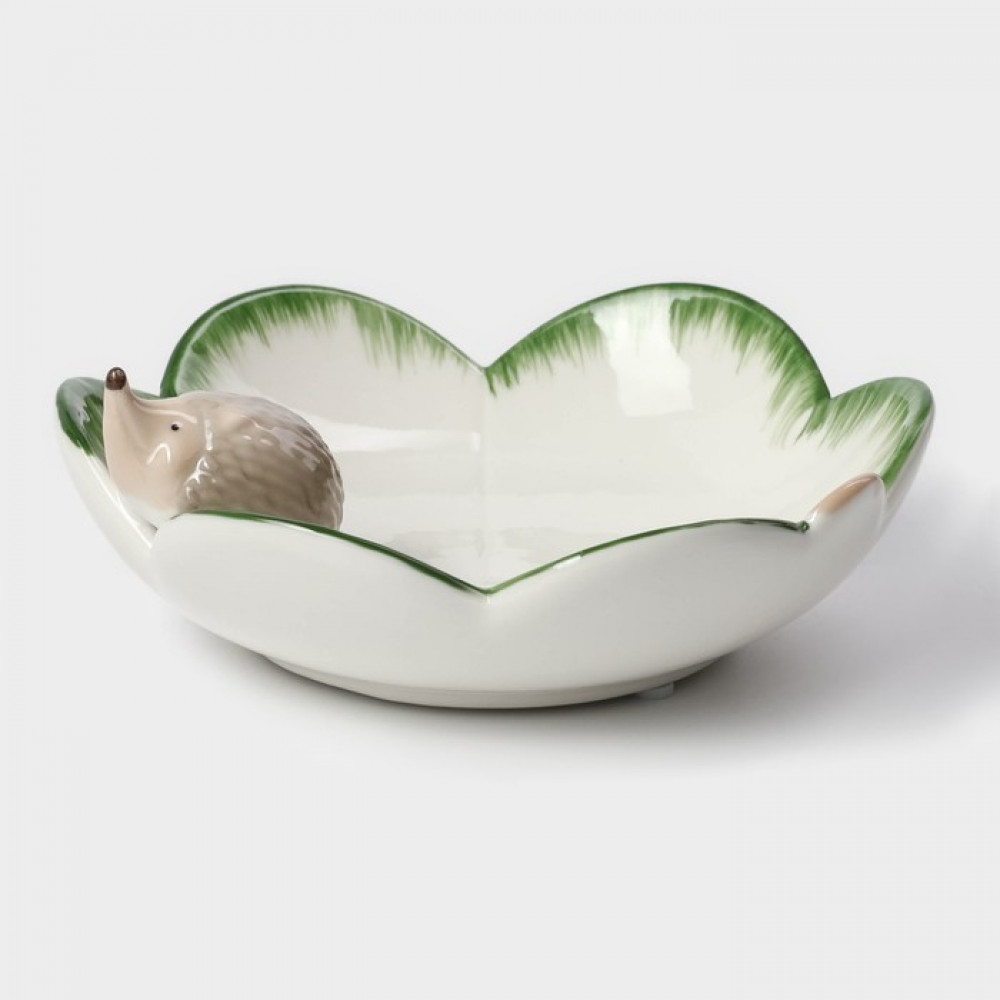 Блюдо керамическое сервировочное «Ёжик»